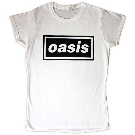 Oasis tričko, Decca Logo White, dámske