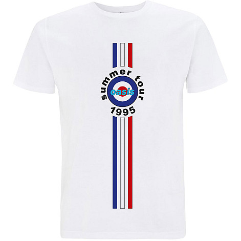 Oasis tričko, Stripes '95 White, pánske