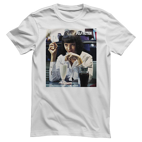 Pulp Fiction tričko, Mia Wallace White, pánske