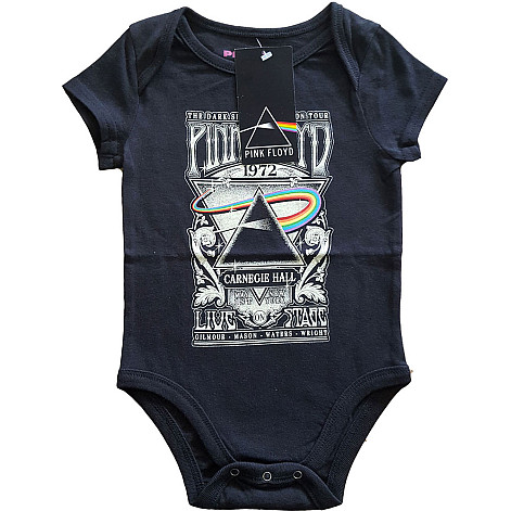 Pink Floyd dojčenské body tričko, Carnegie Hall Poster, detské
