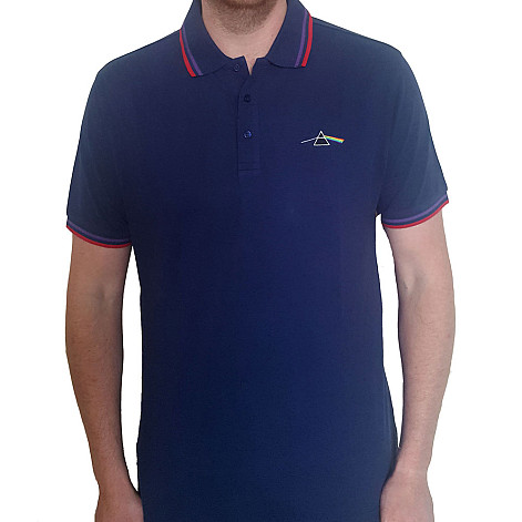 Pink Floyd polo tričko, DSOTM Prism Navy, pánske