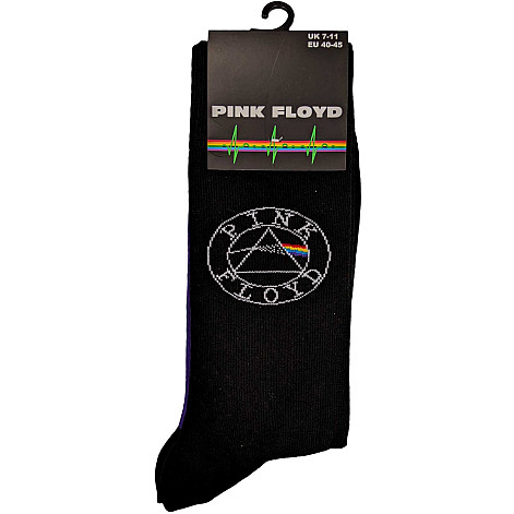 Pink Floyd ponožky, Spectrum Sole, unisex - velikost 7 až 11 (41 až 45)