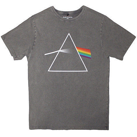 Pink Floyd tričko, DSOTM Album Stone Wash Grey, pánske