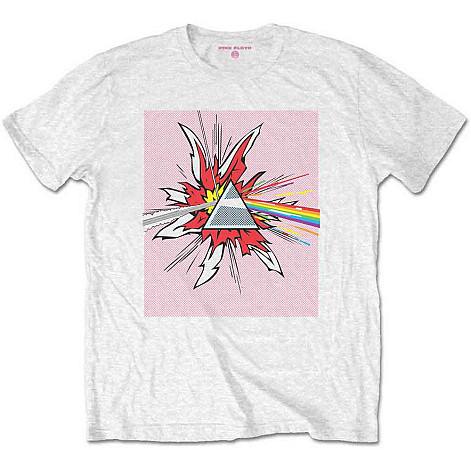 Pink Floyd tričko, Lichtenstein Prism White, pánske