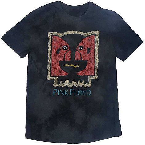 Pink Floyd tričko, Division Bell Vintage Dip Dye Grey, pánske