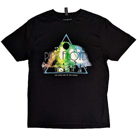 Pink Floyd tričko, Live Band Rainbow Tone Black, pánske