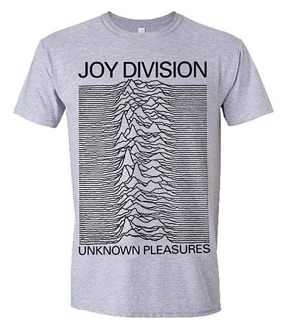 Joy Division tričko, Unknown Pleasures, pánske