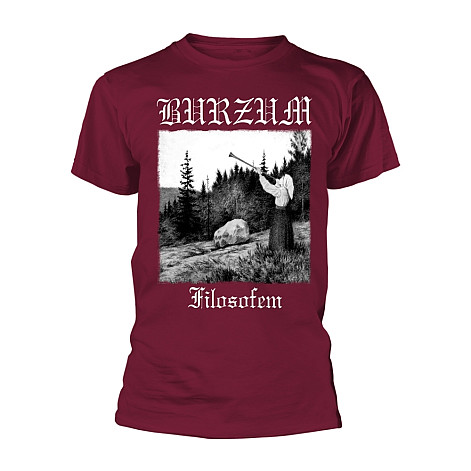 Burzum tričko, Filosofem 2018 Maroon, pánske