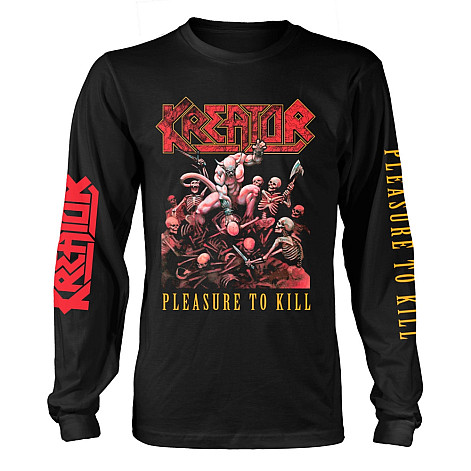 Kreator tričko dlhý rukáv, Pleasure to Kill, pánske