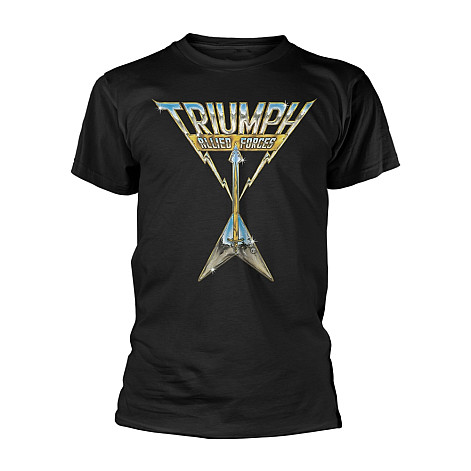 Triumph tričko, Allied Forces Black, pánske