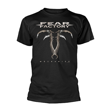 Fear Factory tričko, Mechanize BP Black, pánske