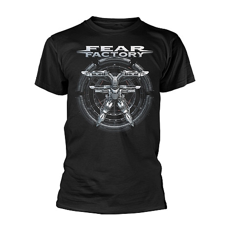 Fear Factory tričko, Aggression Continuum BP Black, pánske