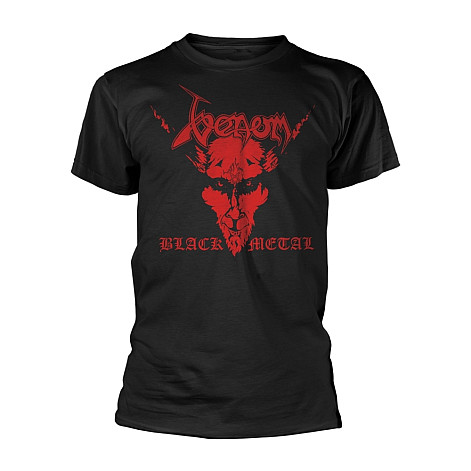 Venom tričko, Black Metal (Red) BP Black, pánske
