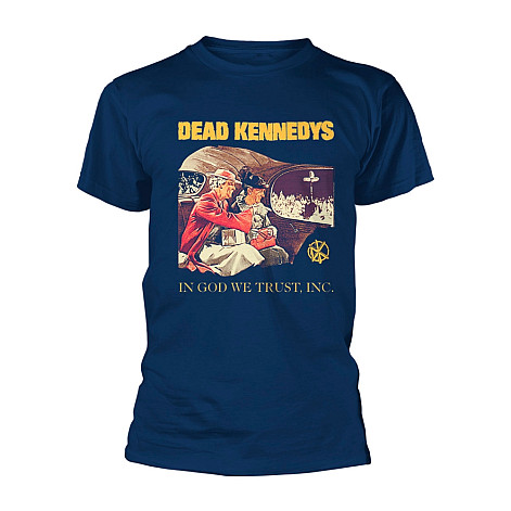 Dead Kennedys tričko, In God We Trust Navy, pánske