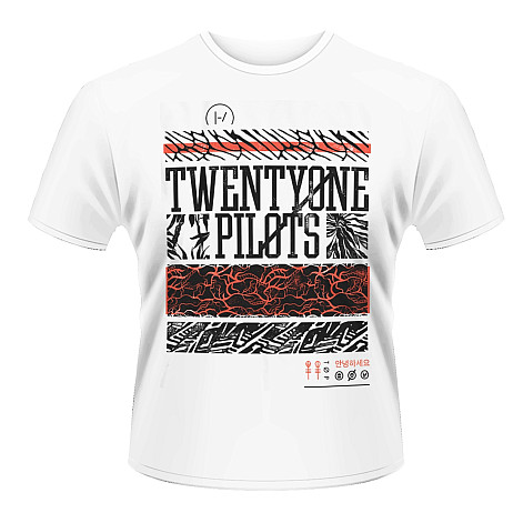 Twenty One Pilots tričko, Athletic Stack, pánske