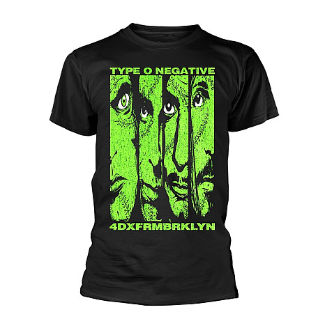 Type O Negative tričko, Faces Black, pánske