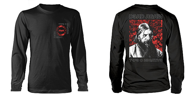 Type O Negative tričko dlhý rukáv, Red Rasputin BP Black, pánske