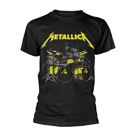 Metallica tričko, Lars M72 Kit Black, pánske