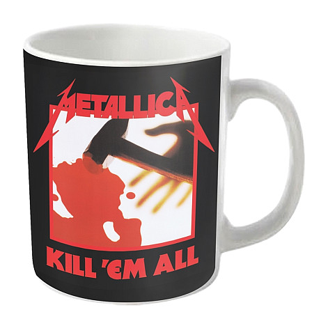 Metallica keramický hrnček 250ml, Kill 'Em All White