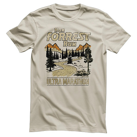 Forrest Gump tričko, Ultra Marathon Khaki, pánske