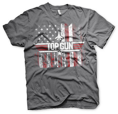 Top Gun tričko, America Grey, pánske