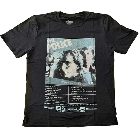 The Police tričko, Reggatta 8 Track Black, pánske