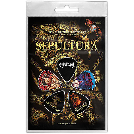 Sepultura set trsátek 5 ks 1 mm, Discography