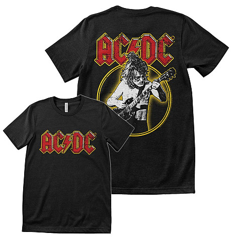 AC/DC tričko, Angus Young BP Black, pánske