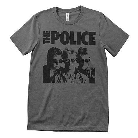 The Police tričko, Band Dark Grey, pánske