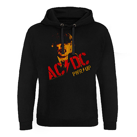 AC/DC mikina, Angus Young PWR-UP Epic Hoodie Black, pánska
