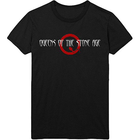 Queens of the Stone Age tričko, Text Logo Black, pánske