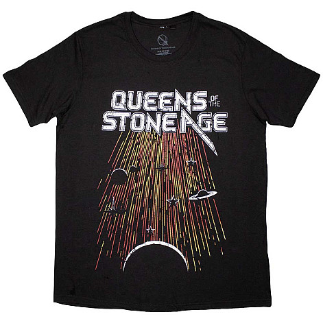 Queens of the Stone Age tričko, Meteor Shower Black, pánske