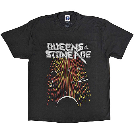 Queens of the Stone Age tričko, Meteor Shower Charcoal Grey, pánske