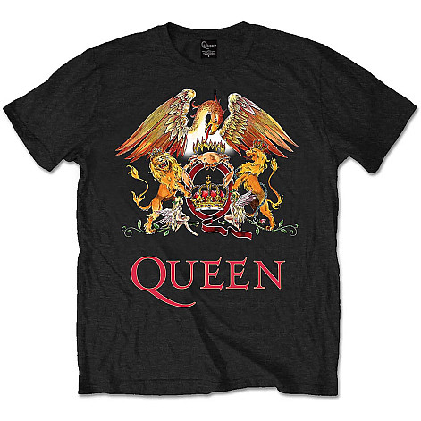 Queen tričko, Classic Crest, pánske