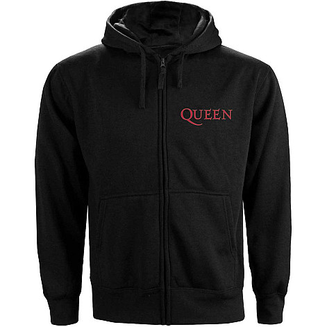 Queen mikina, Classic Crest Zip BP Girly Black, dámska