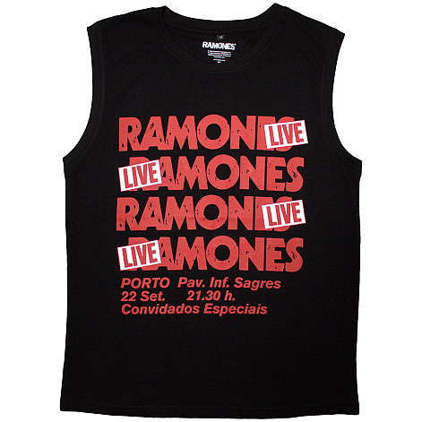 Ramones tielko, Concert Black, pánske