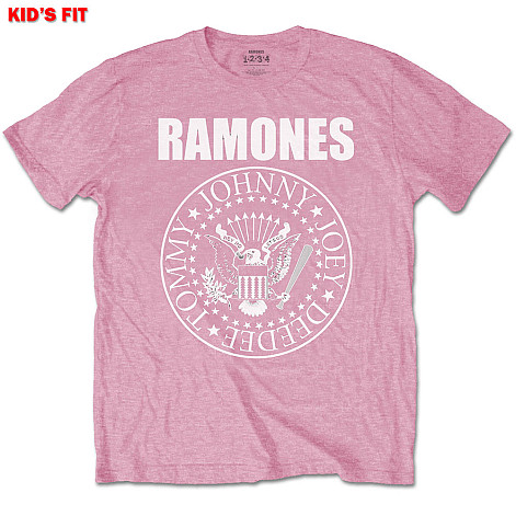 Ramones tričko, Presidential Seal Pink, detské