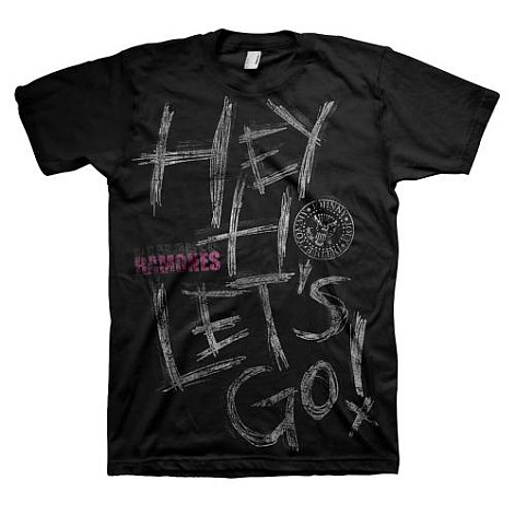 Ramones tričko, Hey Ho!, pánske