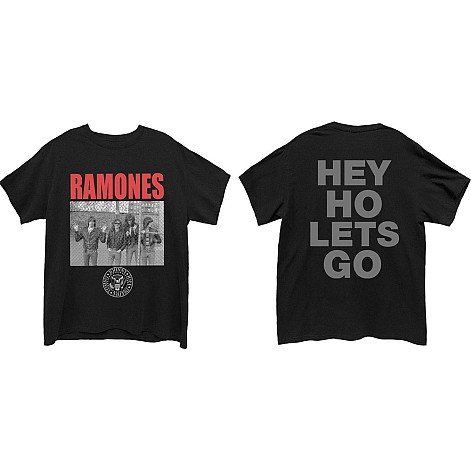 Ramones tričko, Cage Photo BP Black, pánske