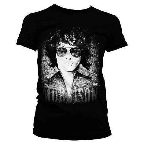 The Doors tričko, Jim Morrison America Girly Black, dámske