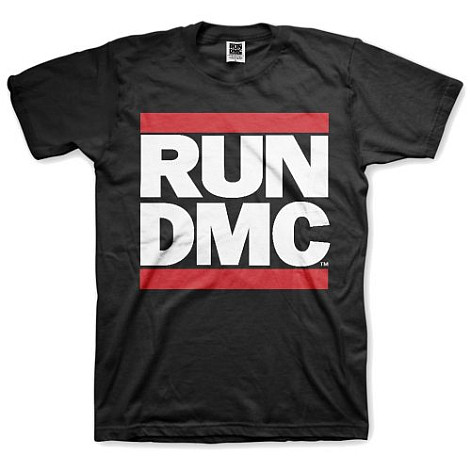 Run DMC tričko, Logo Black, pánske