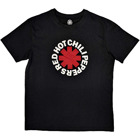 Red Hot Chili Peppers tričko, Classic Asterisk Black, pánske