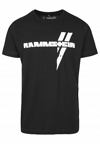 Rammstein tričko, Weisse Balken BP Black, pánske