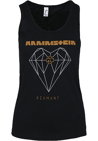 Rammstein tielko, Diamant BP Black, dámske