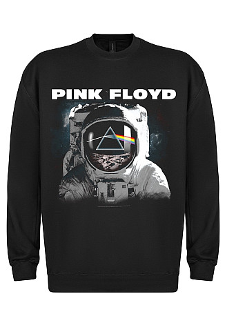 Pink Floyd mikina, DSOTM Astronaut Sweatshirt Black, pánska