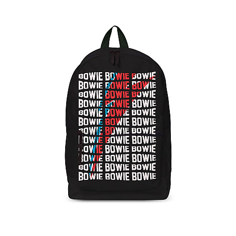 David Bowie batoh PES 43x30x15 cm/580g, Warped Black
