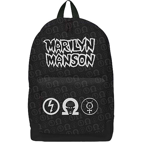 Marilyn Manson batoh PES 43x30x15 cm/580 g, Logo Black