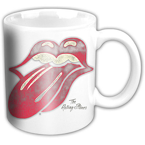 Rolling Stones keramický hrnček 250ml, Vintage Tongue Logo