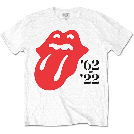 Rolling Stones tričko, Sixty '62 - '22 White, pánske