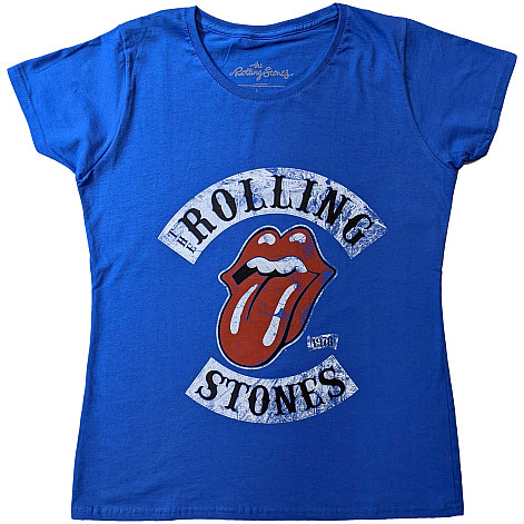 Rolling Stones tričko, Tour '78 Blue, dámske